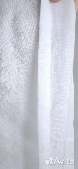 Шторы IKEA Дютог лен, новые белые, синие, серые