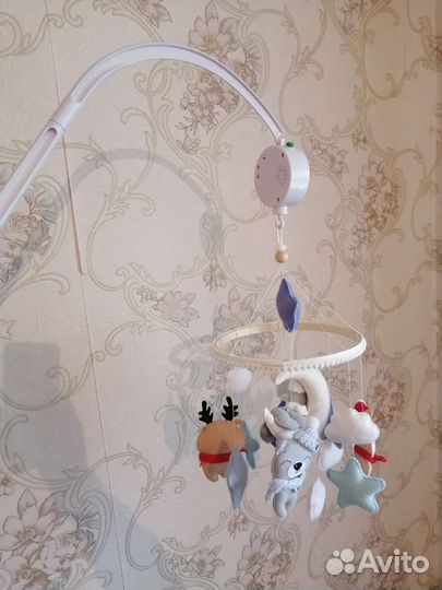Детский мобиль на кроватку(ручная работа)