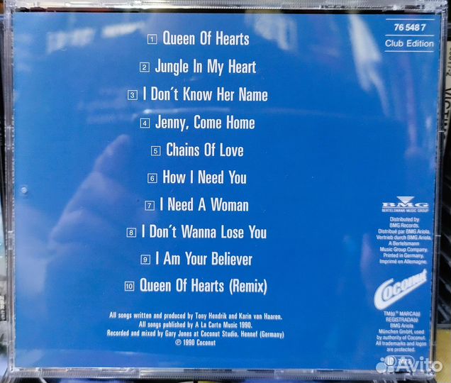 Bad Boys Blue - Game of Love - 1990 / CD