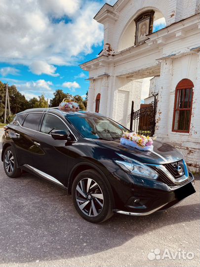 Катаю свадьбы Nissan Murano