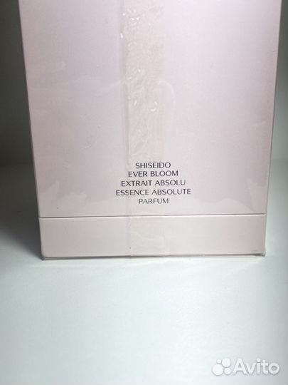 Shiseido Ever Bloom Extrait Absolu оригинал