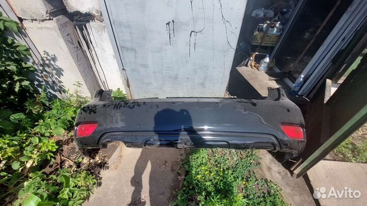 Бампер задний на nissan patrol Y62