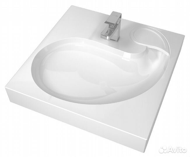 Раковина встраиваемая/для установки над стирально