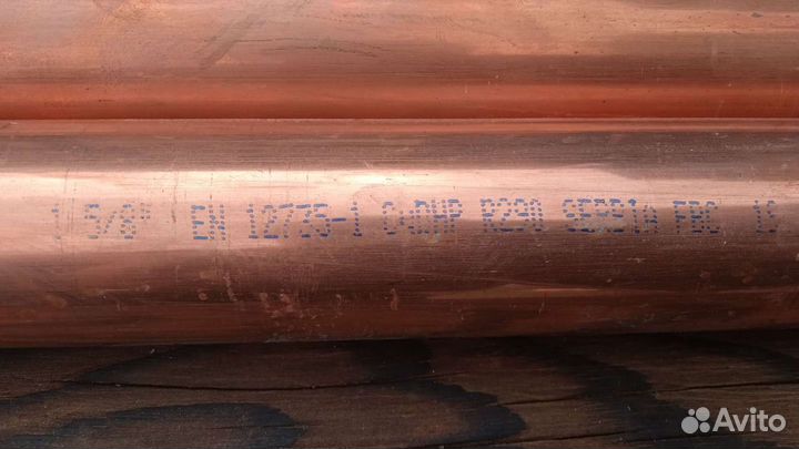 Труба медная разные размеры