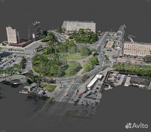 Аэрофотосъёмка/Ортофотоплан/Изыскания/3D модели