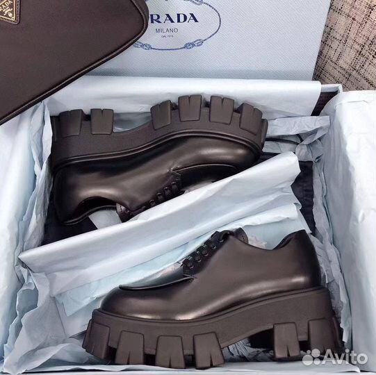 Лоферы prada