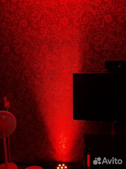 Светомузыка LED flat PAR 7x18