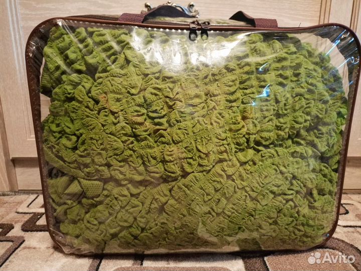 Чехлы на два кресла и диван универсальные