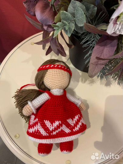 Кукла Берегиня вязанная