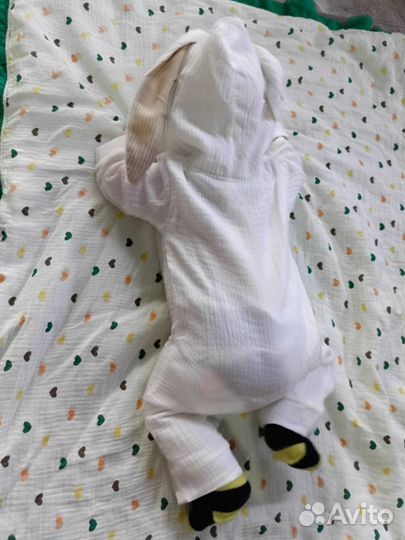 Комбенизон с ушками зайчика