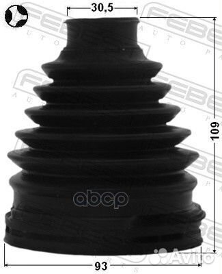 Пыльник шруса внутреннего (комплект) 0115GRJ150