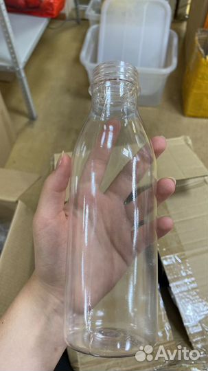 Бутылки пэт с широким горлом 0,5 л