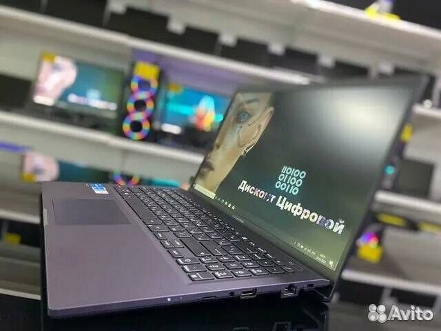 New Ноутбук Asus/Core i3-1115G4/DDR4-8Gb/SSD-256Gb