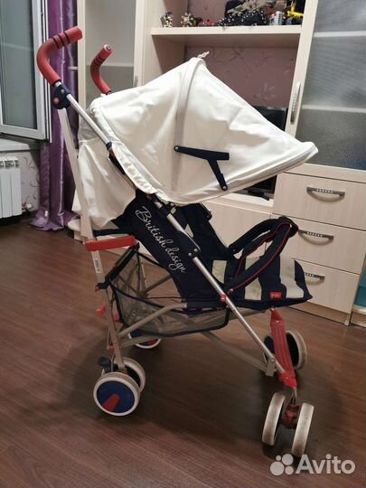 Прогулочная коляска трость бу