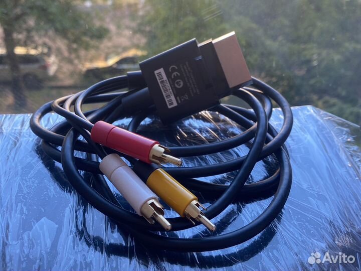 Кабель xbox 360 компонентный (тюльпан)