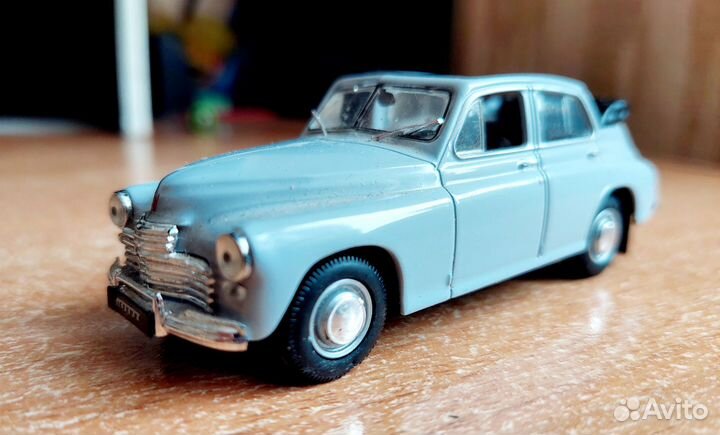 Газ-М20 Победа кабриолет Deagostini 1:43 + журнал