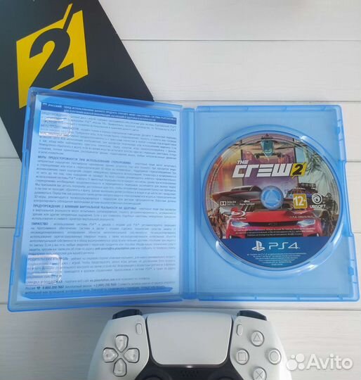 Диск PS4 The Crew 2 Deluxe Edition