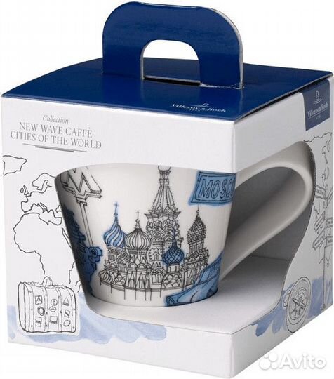 Кружка Villeroy Boch, 'NewWave' 0,35л., Москва