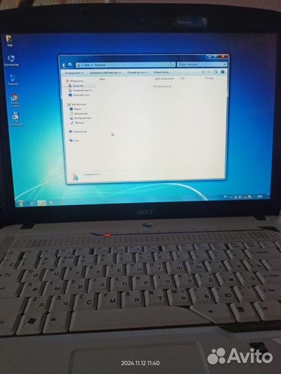 Ноутбук бу Aser Aspire 5715Z