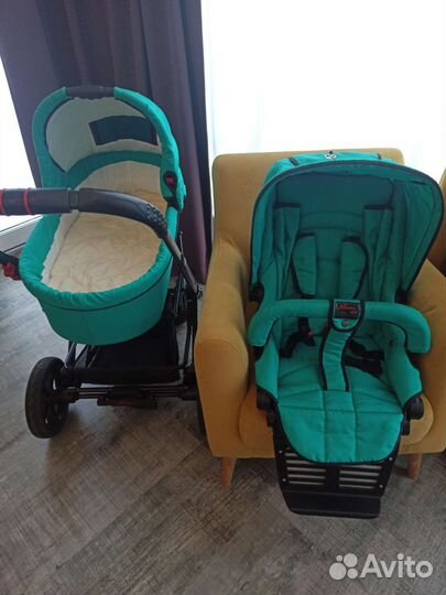 Коляска Hartan Lite XL 2 в 1 и переноска Gesslein