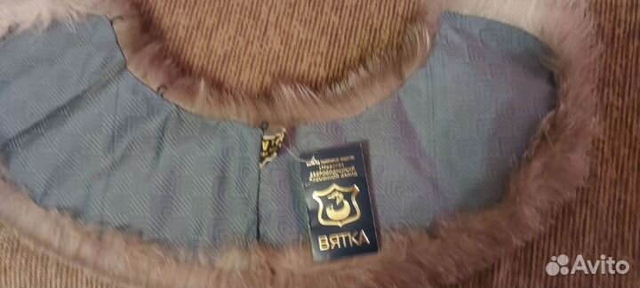 Продаю Шапку с воротником из песца