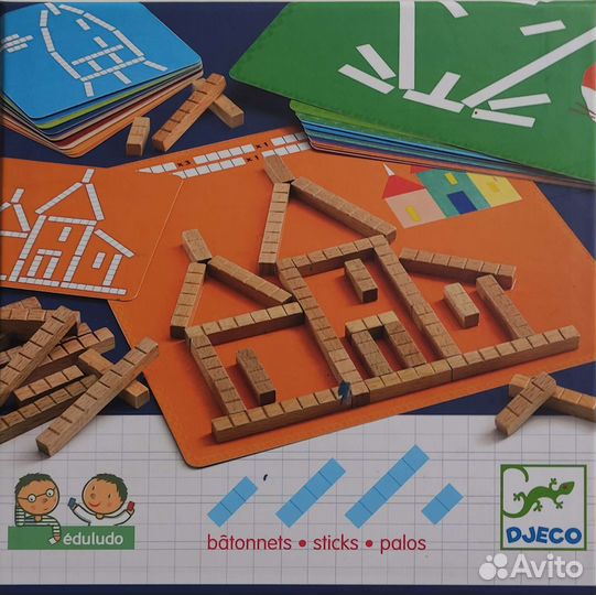 Джеко настольная игра Палочки