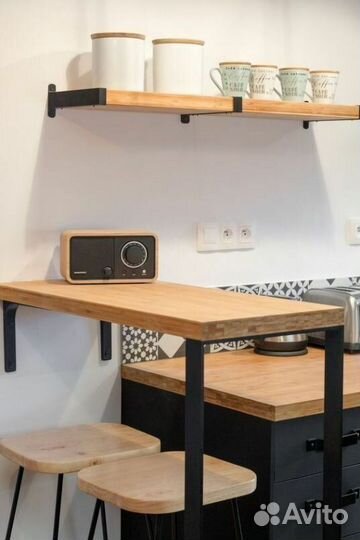 Деревянные столешницы компьютерные из ясеня