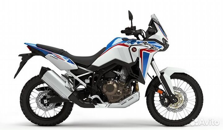 Honda Africa Twin Pearl Glare White Tricolour