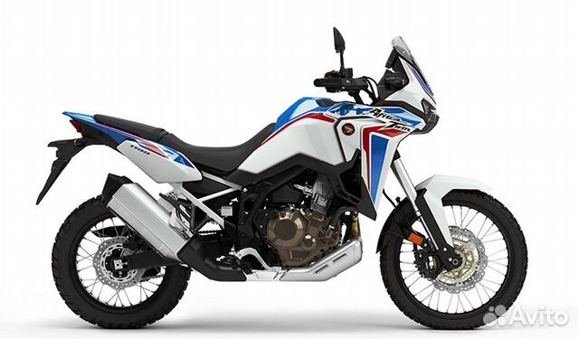 Honda Africa Twin Pearl Glare White Tricolour