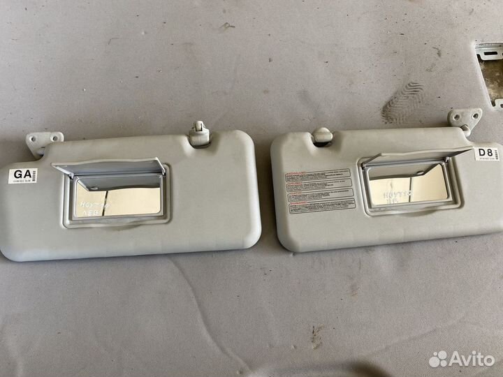 Козырек солнцезащитный Nissan Note (E11) I рестайл