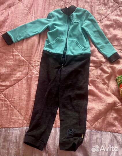 Флисовый комбинезон