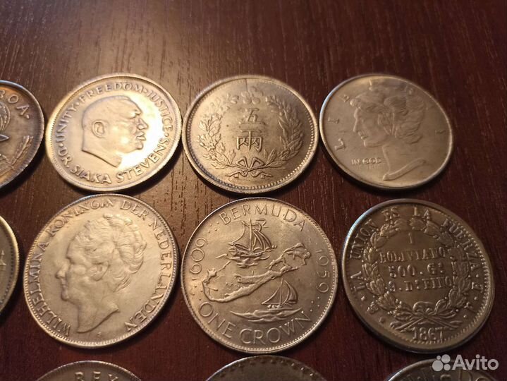 Копии редких иностранных монет