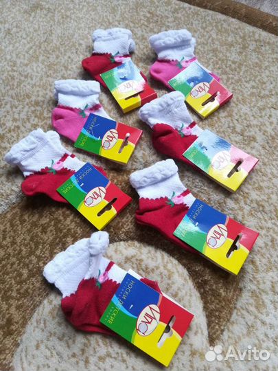 Носочки для новорожденного