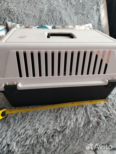 Переноска для кошек пластиковая бу