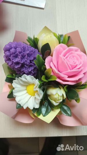 Мыло ручной работы букеты