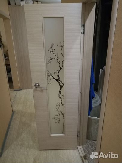 Дверь в ванную туалет 60 см бу