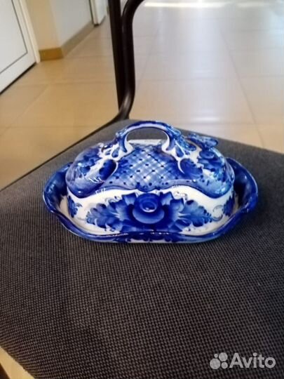 Масленки 2 шт на выбор, гжель