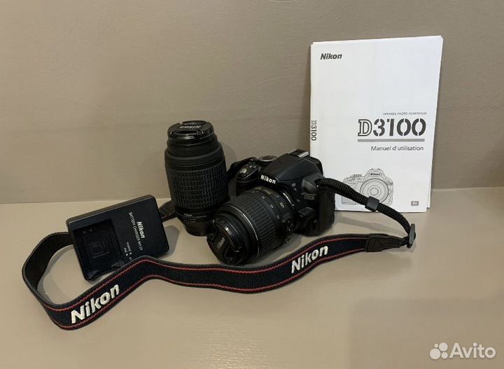 Зеркальный фотоаппарат nikon d3100