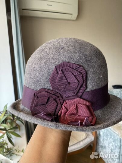 Шляпа женская шерсть