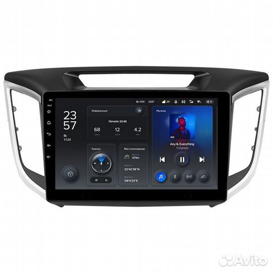 Магнитола Хендай Крета, IX25 2015-2019 Teyes X1