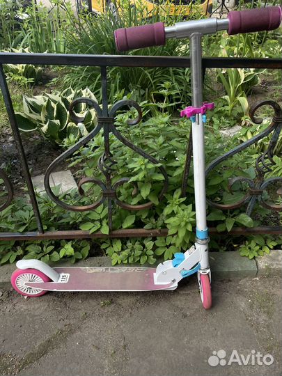 Самокат детский двухколесный для девочки