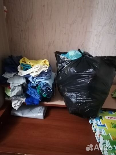 Детские вещи от 6 мес пакетом
