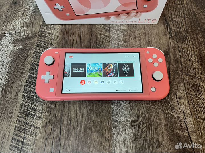 Nintendo switch lite прошитая