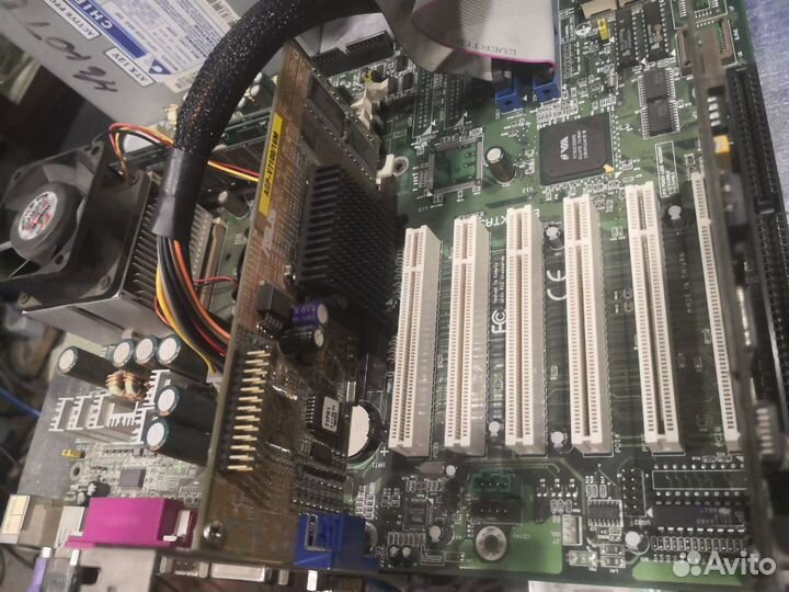 Старинная материнская плата