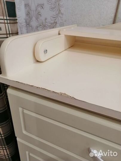 Детская кроватка с пеленальным комодом