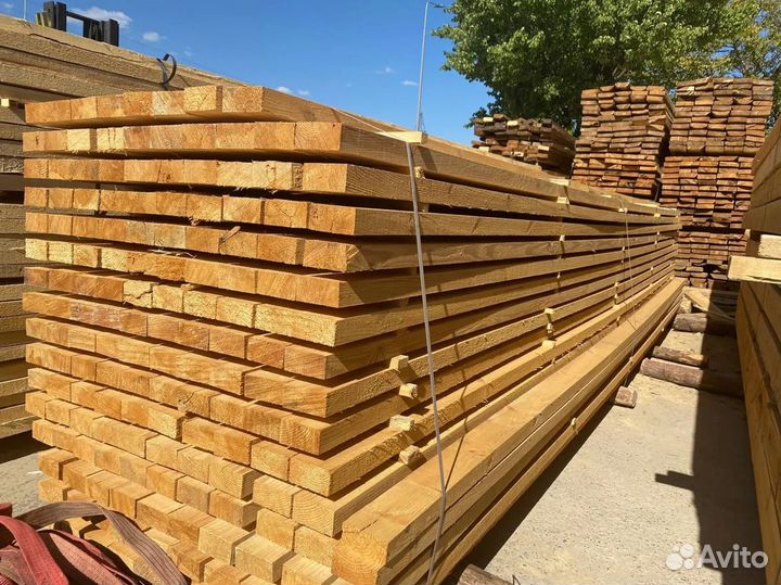 Доска обрезная строительная