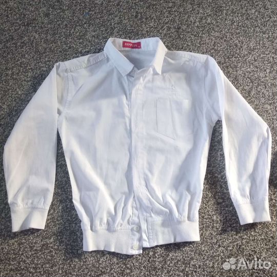 Рубашки на мальчика 116-122
