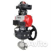 Кран шаровой DN.ru BV3232P(2pc) -FP-T-ISO-H Ду65 Ру63, полнопроходной внутренняя резьба, нержавеющая