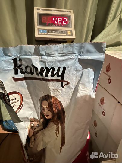 Корм для кошек Карми