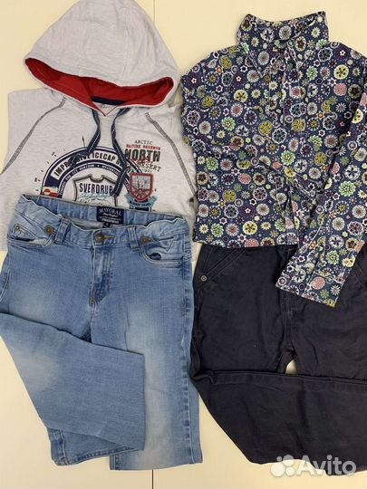 Одежда пакетом для мальчика 110 116
